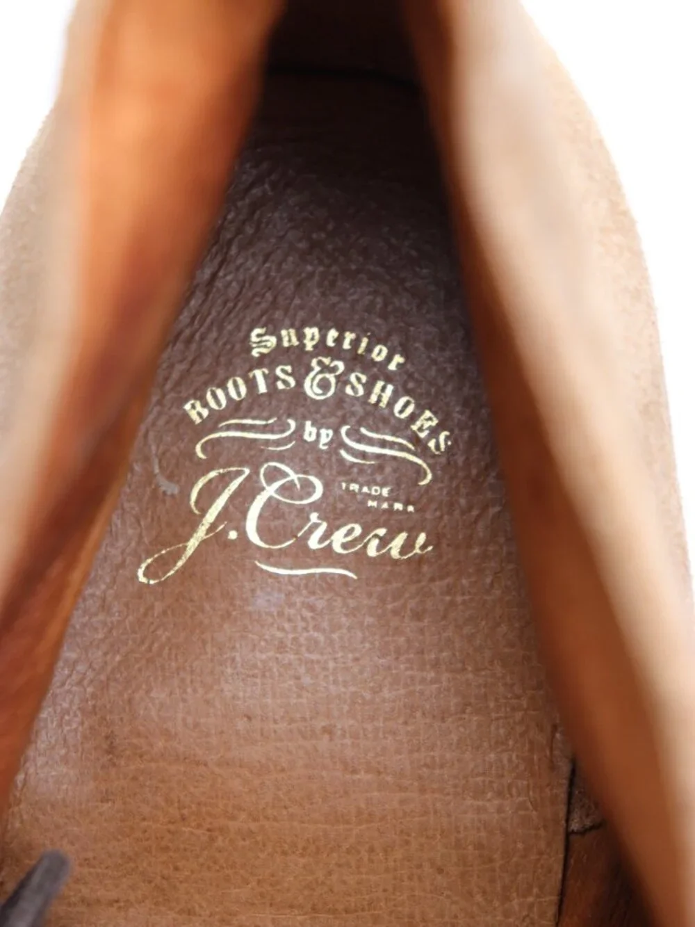 Superior Shoes by J Crew Men’s 12 M Chukka Boots Brown Leather Made in Italy